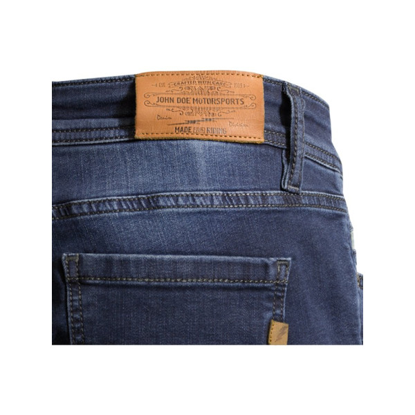 Жіночі мотоциклетні джинси John Doe High Waist Betty сині