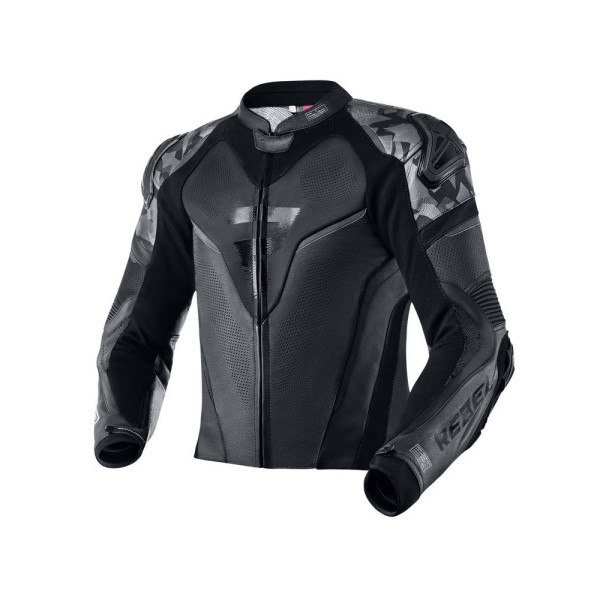 Двочастинний мотоциклетний комбінезон Rebelhorn Rebel чорний