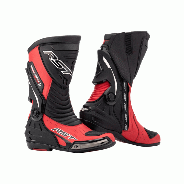 Мотоциклетні черевики Rst Tractech Evo III Sport CE червоно-чорні