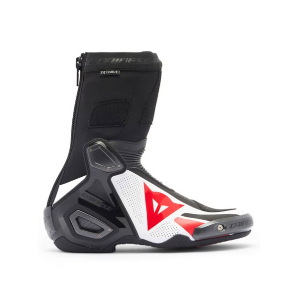 Мотоциклетні черевики Dainese Axial 2 Air чорні-білі-червоні