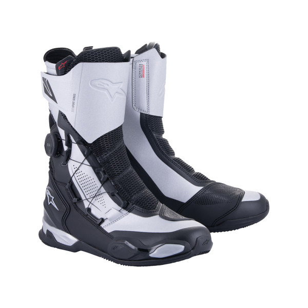 Мотоциклетні черевики Alpinestars SP-X Boa чорні-білі