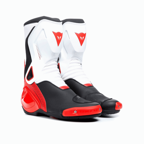 Мотоциклетні черевики Dainese Nexus 2 перфоровані чорні-білі-червоні