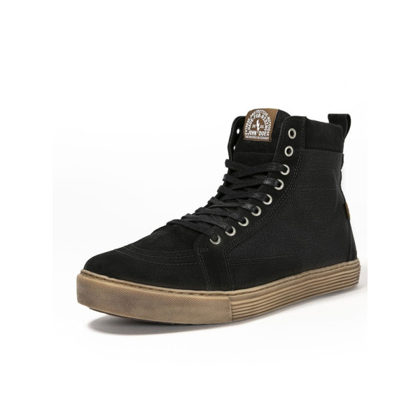 Короткі мотоциклетні черевики John Doe Neo чорні-коричневі