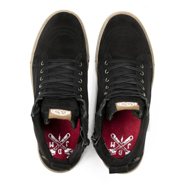 Короткі мотоциклетні черевики John Doe Neo чорні-коричневі