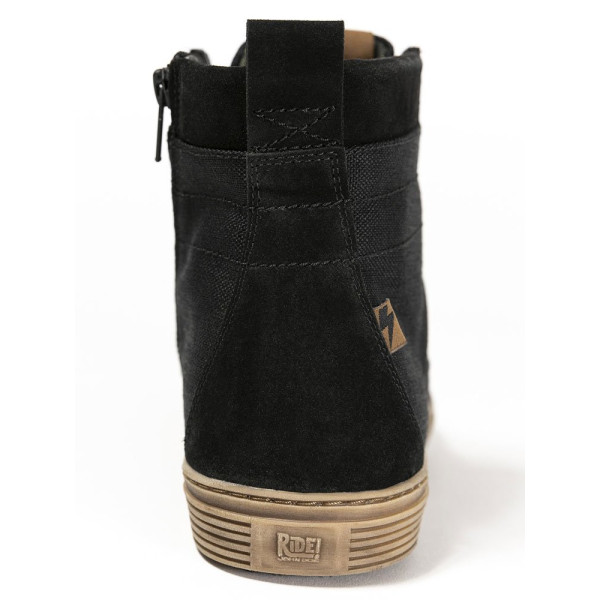 Короткі мотоциклетні черевики John Doe Neo чорні-коричневі