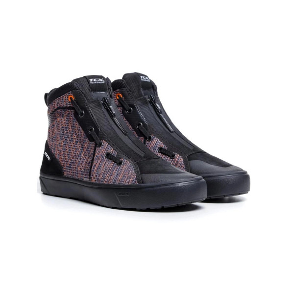 Мотоциклетні черевики TCX Ikasu AIR чорні-помаранчеві
