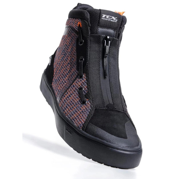 Мотоциклетні черевики TCX Ikasu AIR чорні-помаранчеві
