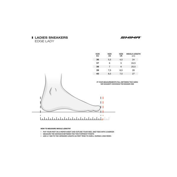 Жіночі мотоциклетні черевики Shima Edge Vented чорні