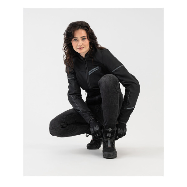 Жіночі мотоциклетні черевики Shima Edge Vented чорні