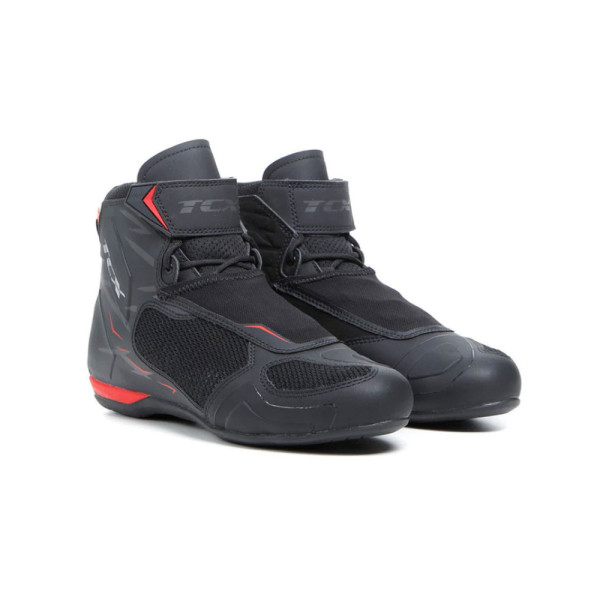 Мотоциклетні черевики TCX R04D Air чорні-червоні