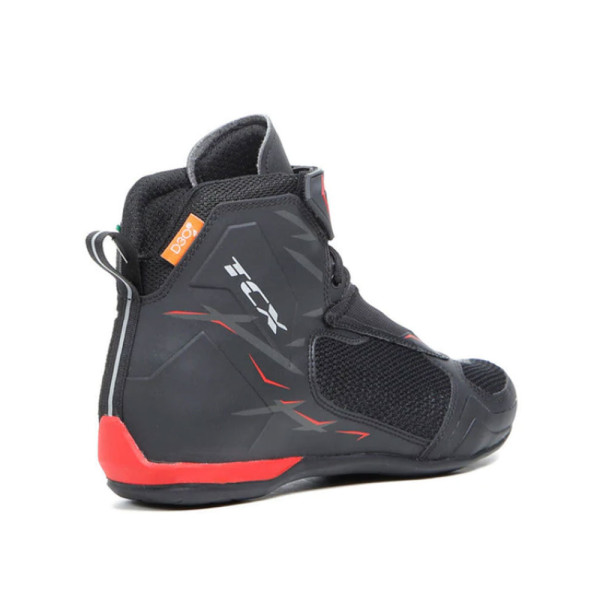 Мотоциклетні черевики TCX R04D Air чорні-червоні