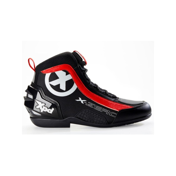Мотоциклетні черевики XPD X-Zero чорні-червоні