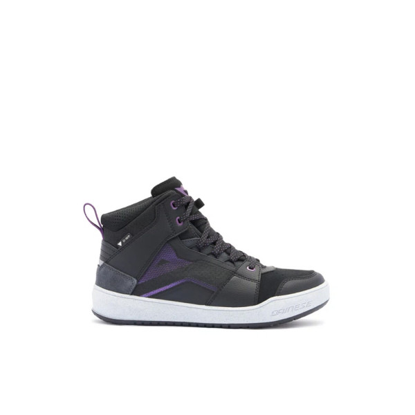 Жіночі мотоциклетні черевики Dainese Suburb D-WP чорний-білий-фіолетовий