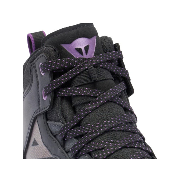 Жіночі мотоциклетні черевики Dainese Suburb D-WP чорний-білий-фіолетовий