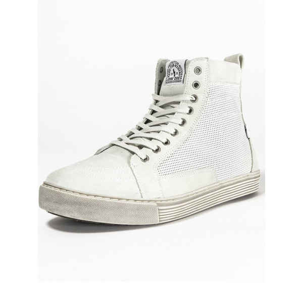 Короткі мотоциклетні черевики John Doe Neo білі