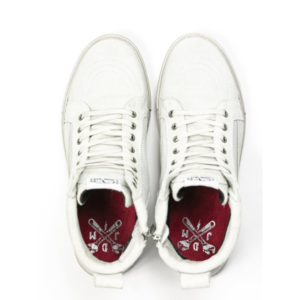 Короткі мотоциклетні черевики John Doe Neo білі