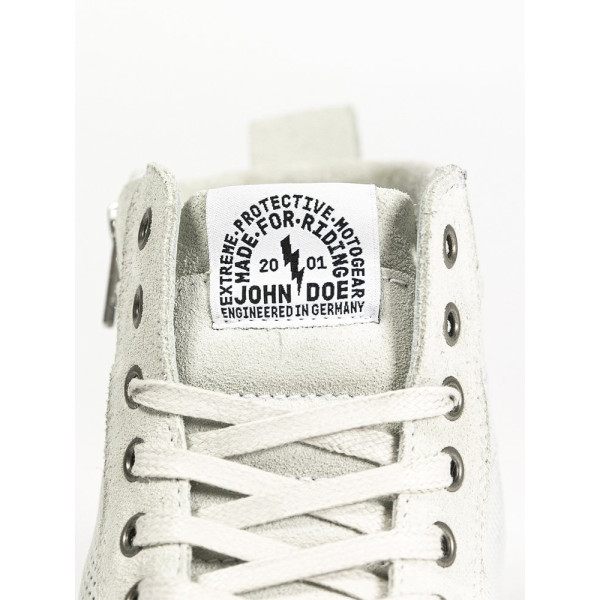Короткі мотоциклетні черевики John Doe Neo білі