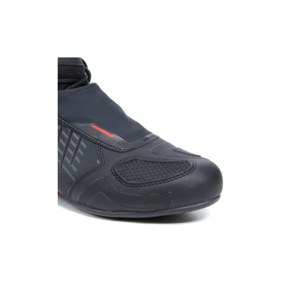 Мотоциклетні черевики TCX R04D Waterproof чорні-червоні