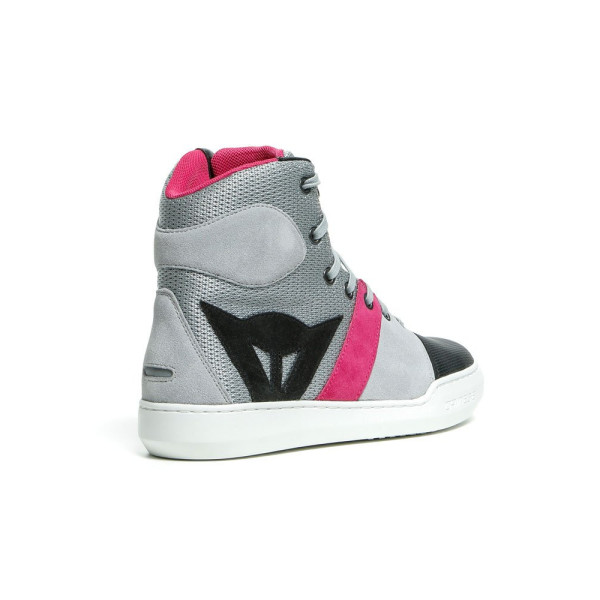 Жіночі мотоциклетні черевики Dainese York Air Lady сірі-рожеві