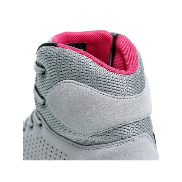 Жіночі мотоциклетні черевики Dainese York Air Lady сірі-рожеві