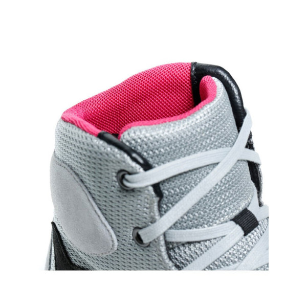 Жіночі мотоциклетні черевики Dainese York Air Lady сірі-рожеві