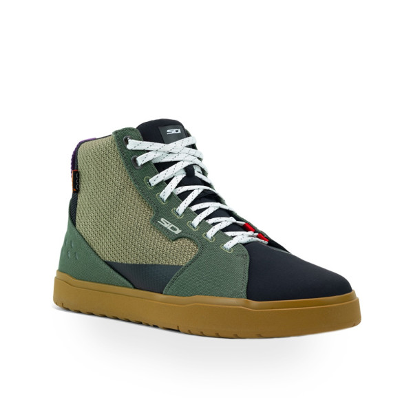 Мотоциклетні черевики Sidi ARX Air зелено-чорні