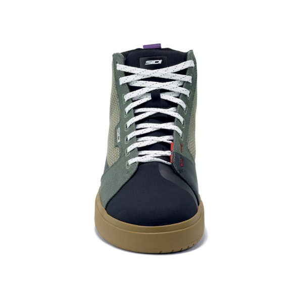 Мотоциклетні черевики Sidi ARX Air зелено-чорні