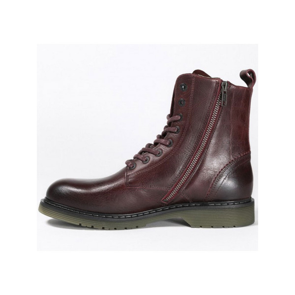 Мотоциклетні черевики жіночі John Doe Sixty бордові