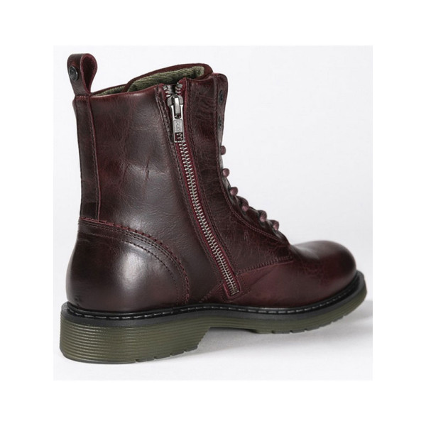 Мотоциклетні черевики жіночі John Doe Sixty бордові