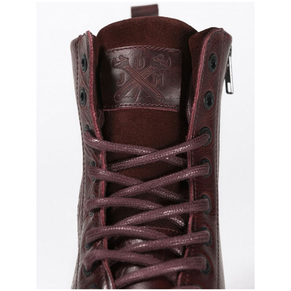 Мотоциклетні черевики жіночі John Doe Sixty бордові