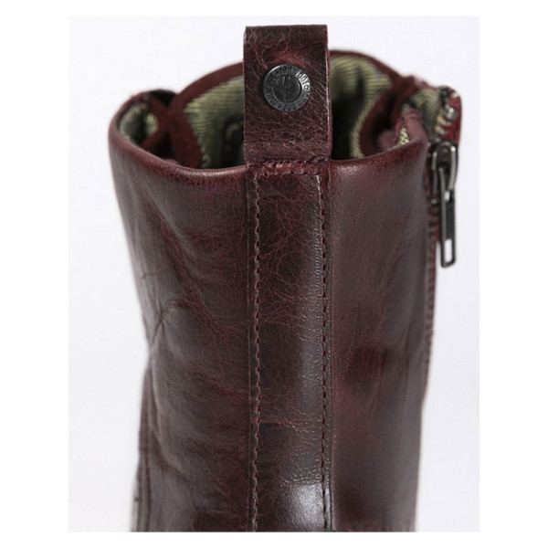 Мотоциклетні черевики жіночі John Doe Sixty бордові