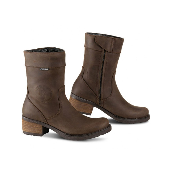 Мотоциклетні черевики жіночі Falco Ayda 2 коричневі