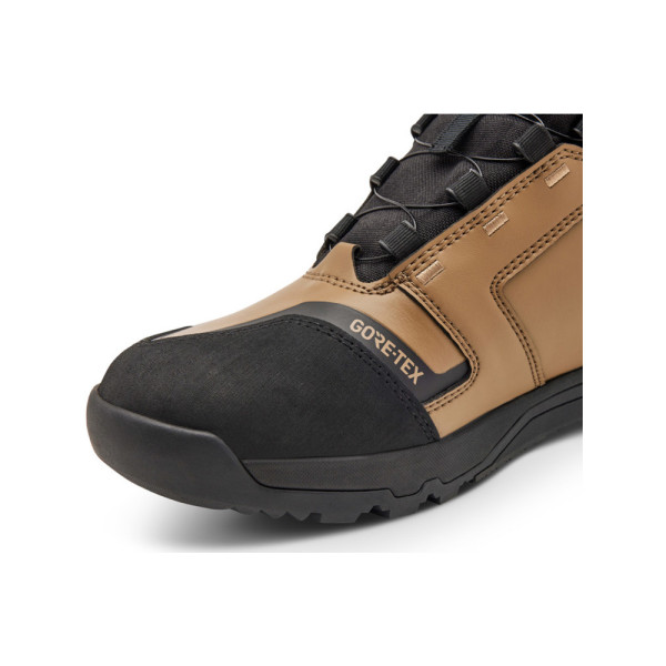 Мотоциклетні черевики adventure Fox Defend чорні-коричневі