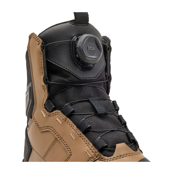 Мотоциклетні черевики adventure Fox Defend чорні-коричневі