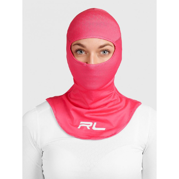 Мотоциклетна балаклава термоактивна Redline Outlast 2.0 з місцем для хвоста рожевий