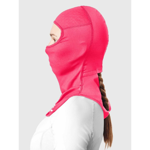 Мотоциклетна балаклава термоактивна Redline Outlast 2.0 з місцем для хвоста рожевий