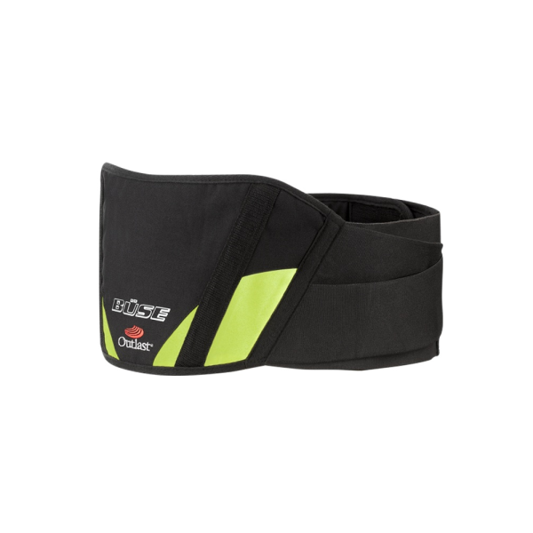 Пояс Нерковий Büse Outlast чорний-неоновий