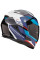 Інтегральний шолом Scorpion Exo-491 Abilis чорний-синій-червоний