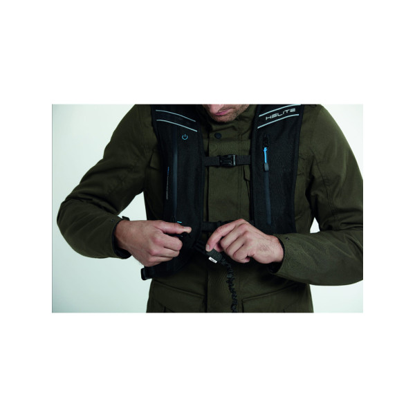 Мотоциклетний рюкзак з повітряною подушкою Helite H-MOOV (механічна система)