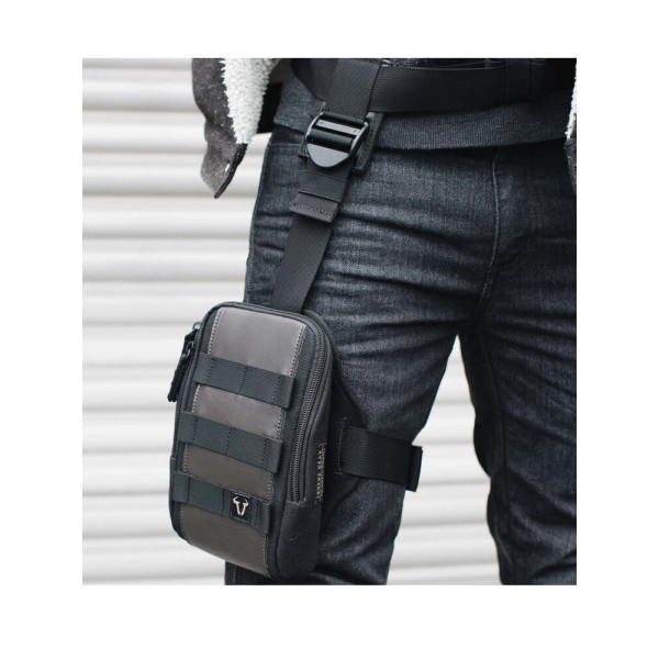 Аксесуарна сумка Legend Gear LA1 з ременем на ногу LA7 SW-MOTECH коричнева