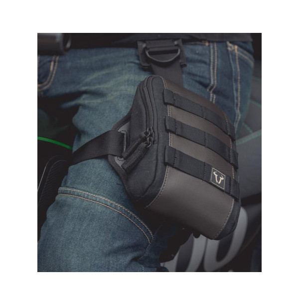 Аксесуарна сумка Legend Gear LA1 з ременем на ногу LA7 SW-MOTECH коричнева