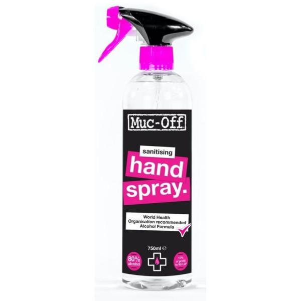 Антибактеріальний, дезінфікуючий спрей для рук Muc-Off об'єм: 750 мл