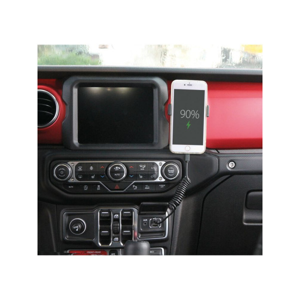 Кабель спіральний Usb типу C Apple 8 Pin 100 см чорний