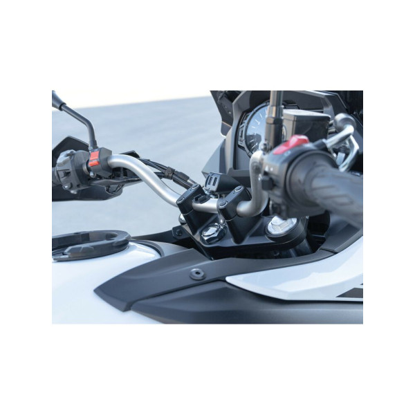 Подвійна, водонепроникна зарядка USB Лампа Usb-Fix Trek з кріпленням до керма мотоцикла швидка зарядка; 5400 mA; 12/24 V