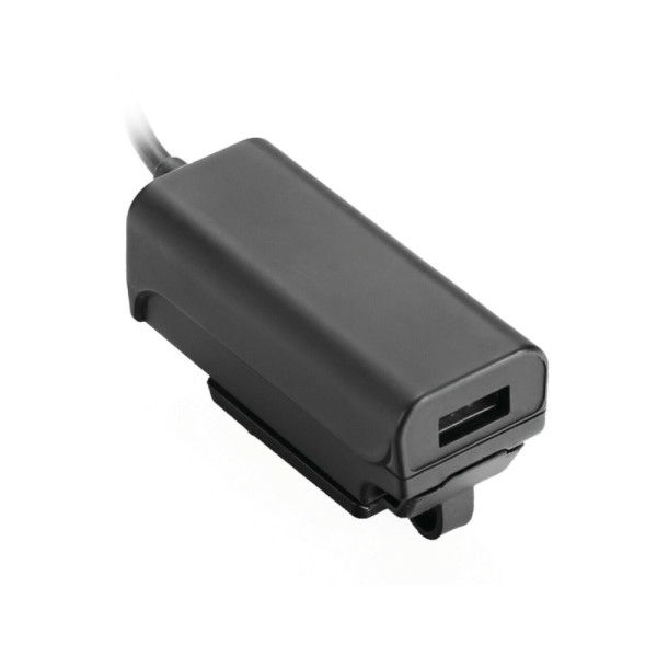 Подвійний, водонепроникний зарядний пристрій USB Лампа Usb-Fix Trek з кріпленням до керма мотоцикла швидка зарядка; 5400 mA; 12/24 V