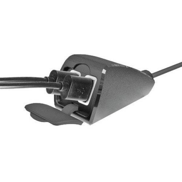 Подвійний, водонепроникний зарядний пристрій USB Лампа Usb-Fix Trek з кріпленням до керма мотоцикла швидка зарядка; 5400 mA; 12/24 V