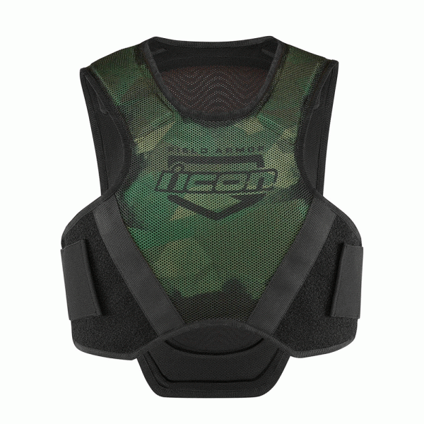 Бузер Icon Field Armor Softcore зелено-сірий