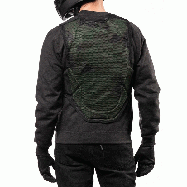 Бузер Icon Field Armor Softcore зелено-сірий