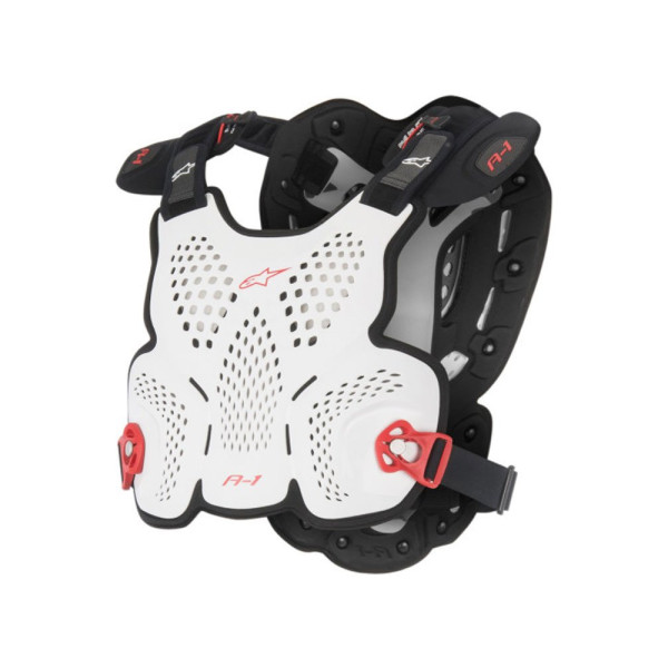 Бузер Alpinestars A-1 біло-чорно-червоний