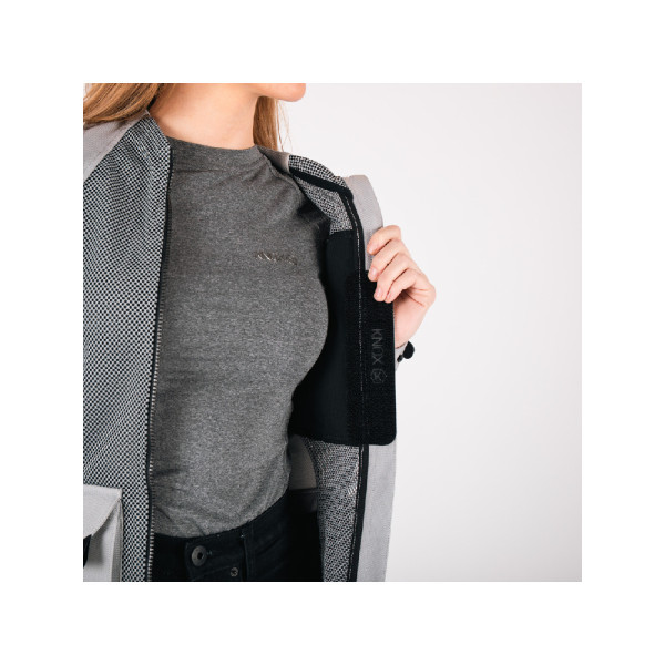 Жіноча сорочка з захисниками Knox Tor сірого кольору